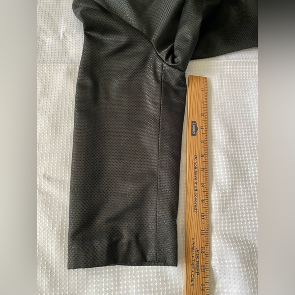 STYLE & CO Black Dressy Crop Coat Blazer Sparkly Shine Buttoned Pleated, 18 - Picture 9 of 14